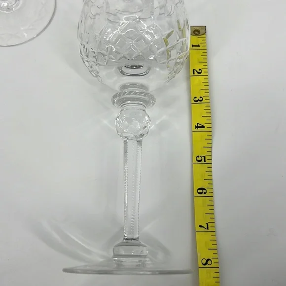 Rogaska Crystal Cut Balloon Gallia Wine
Hocks/Goblets Set of 4 Vintage RARE - Picture 13 of 17